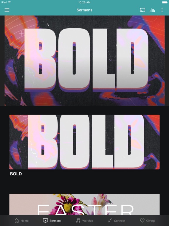 Granite United Church iPad screenshot 2 - Lifestyle app