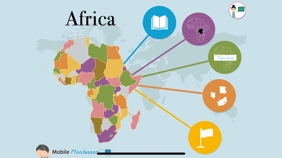 Africa - Montessori Geography - 3.0 - (iOS)