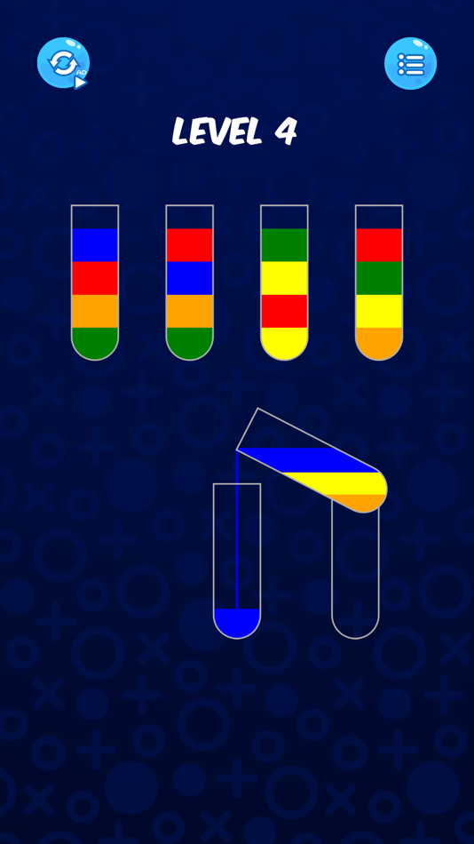 #4. Rainbow Water Sort (iOS) 由: LSA LTD