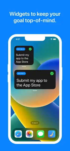 Game screenshot Goalie - One Daily Goal apk