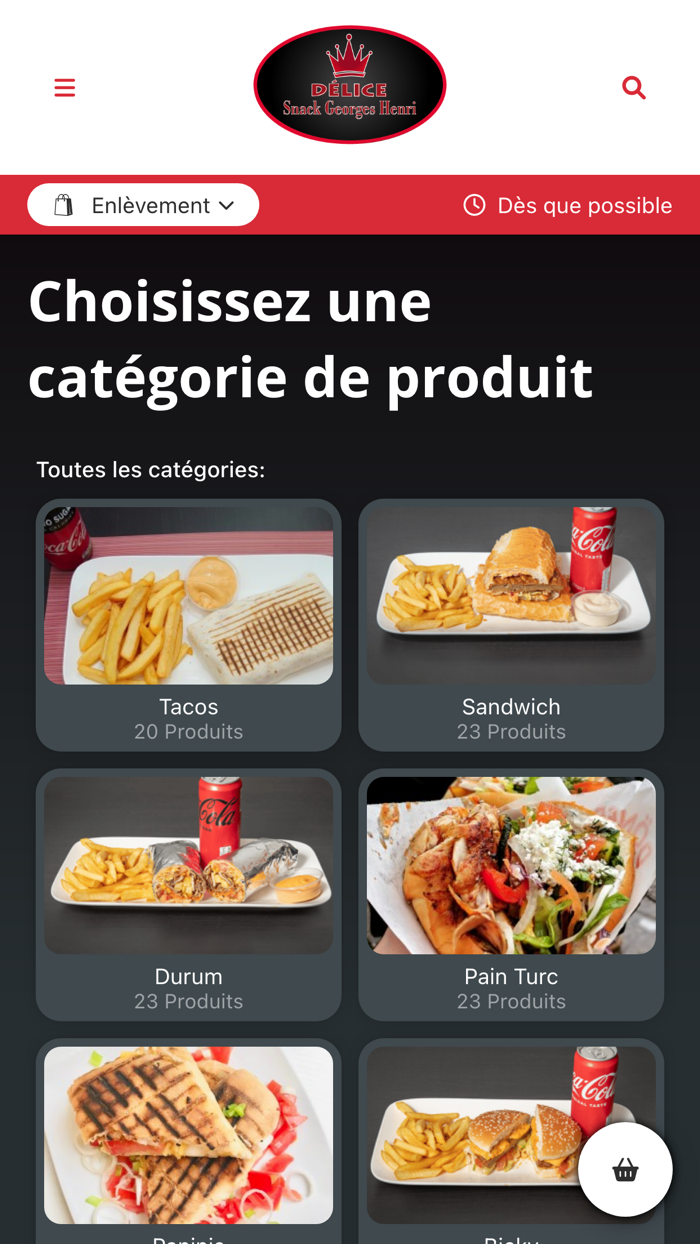 Snack Délice Georges Henri