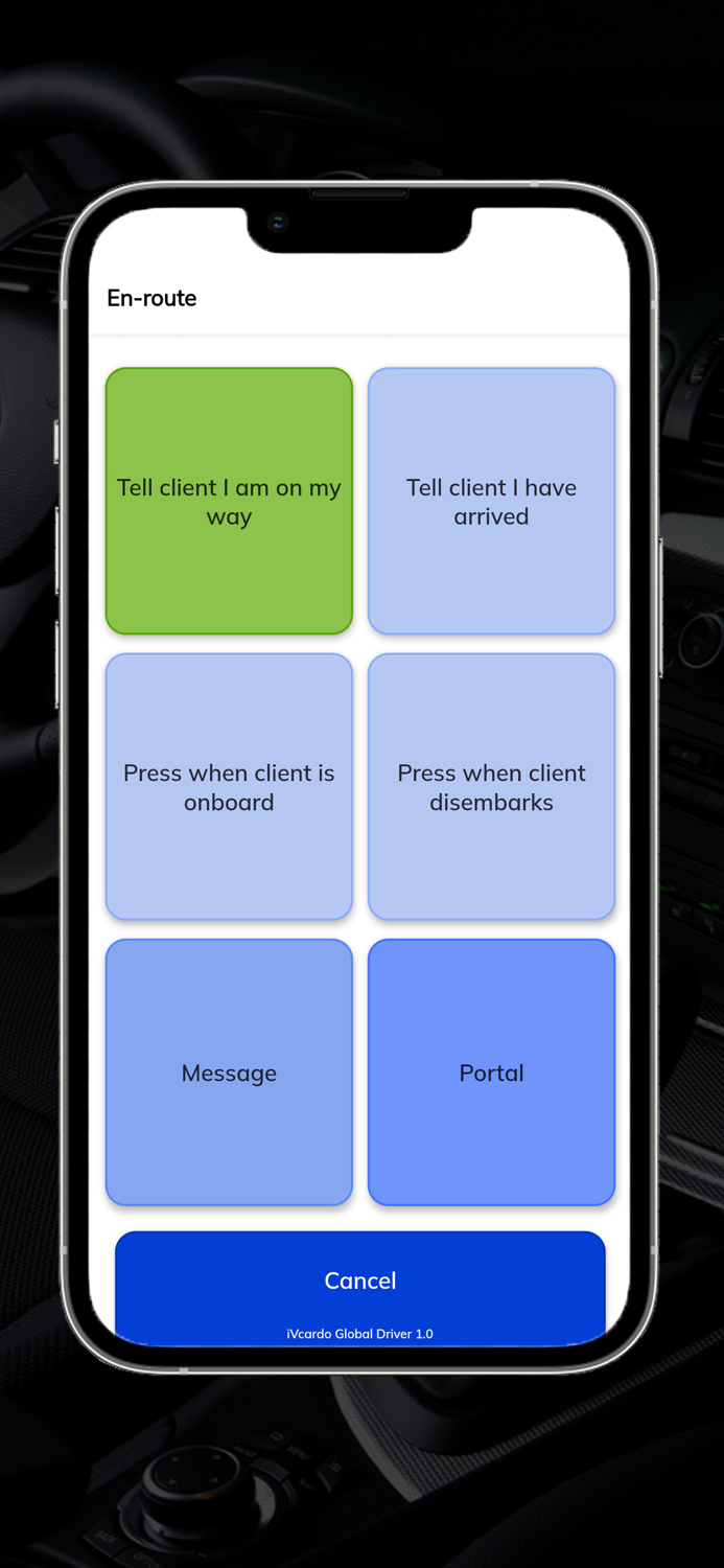 iVcardo Global Driver One-App