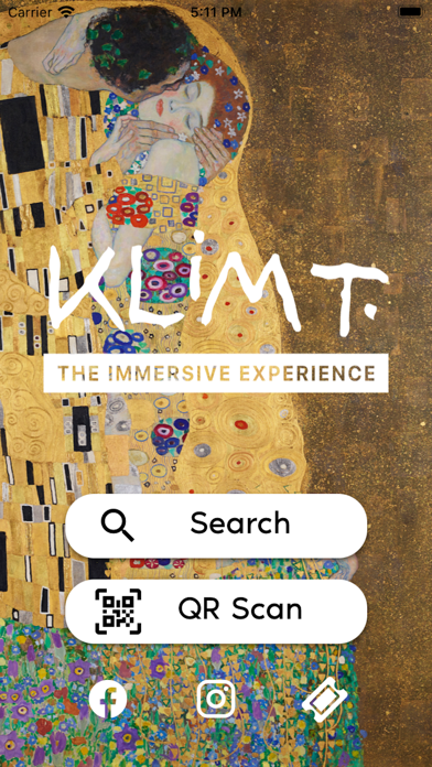 Klimt Immersive Experience Screenshot