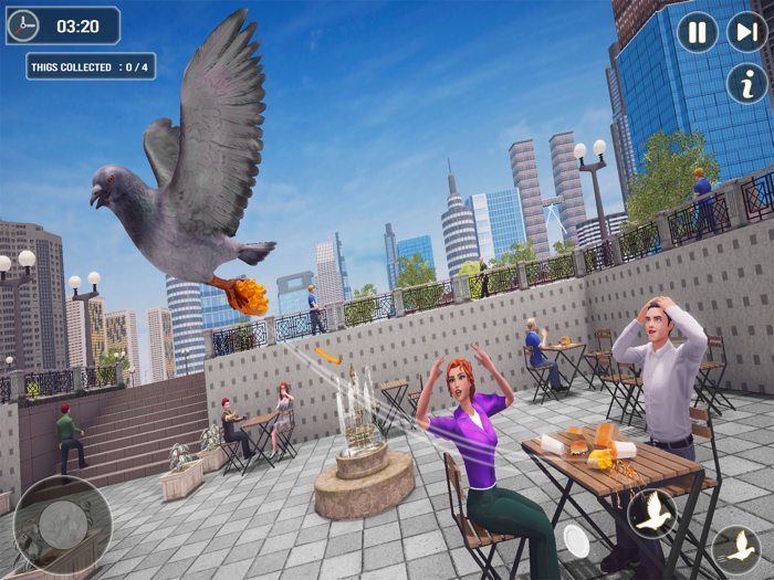 Pigeon Bird Flying Simulator