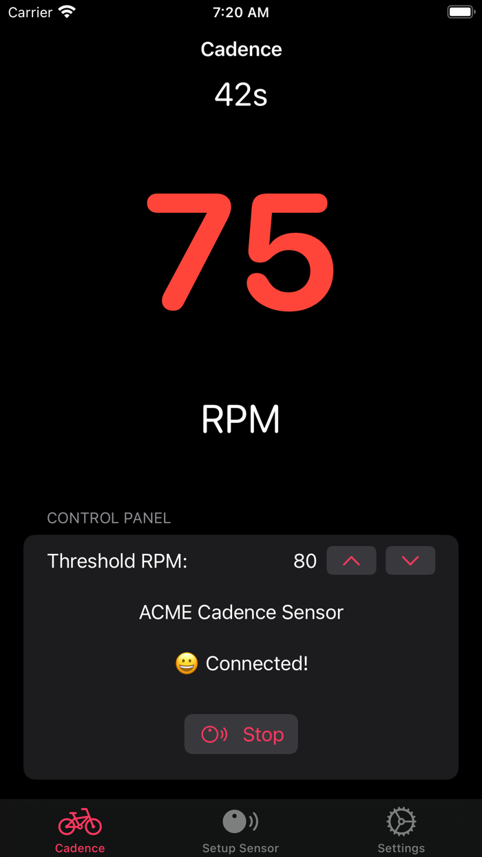 Cadence Monitor