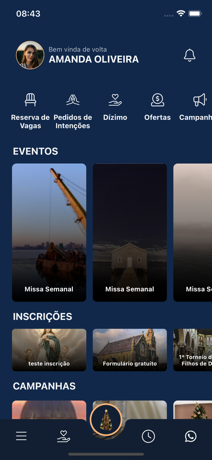 Paróquia Virtual App Católico