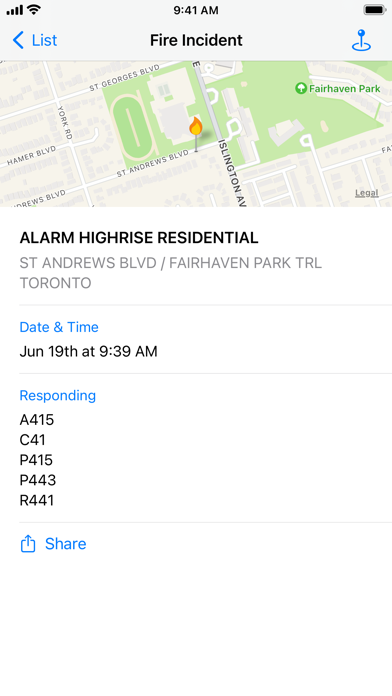 Screenshot #3 pour Toronto Incidents