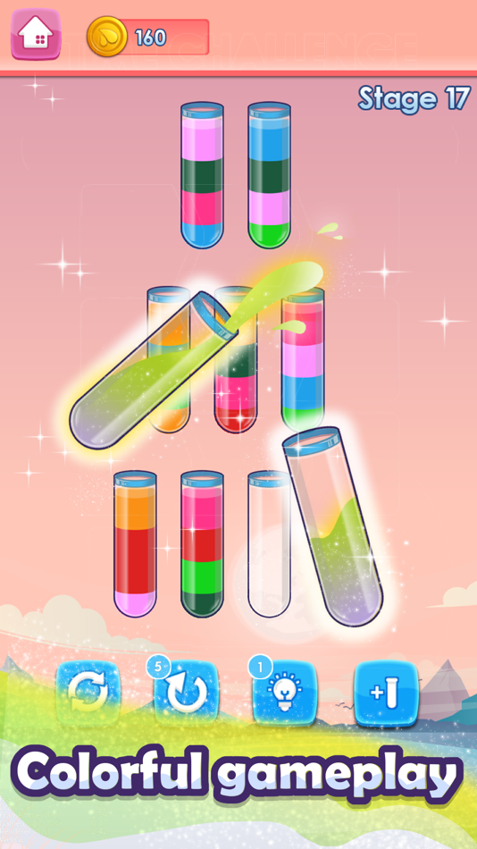 #4. Fun Water Sorting (iOS) 由: Vnstart LLC