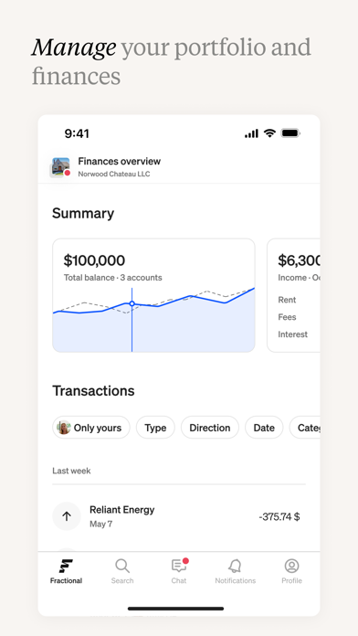 Fractional - Own Your Future Screenshot