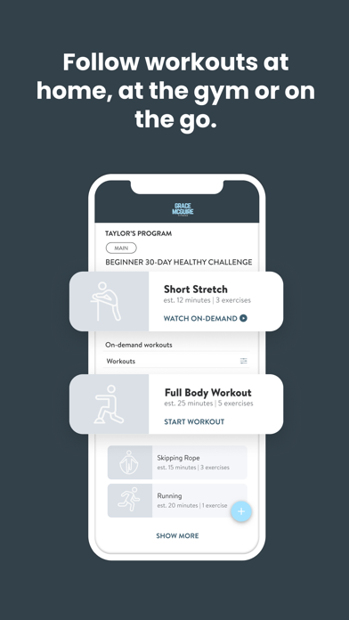 Grace McGuire Fitness Screenshot