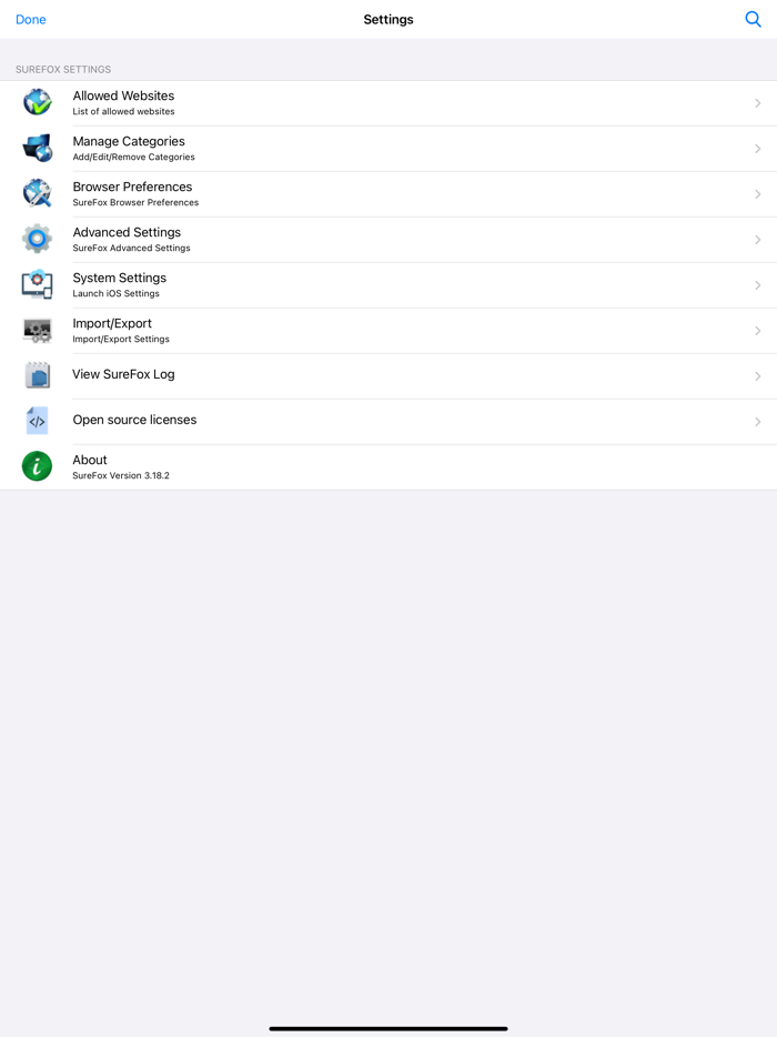 SureFox Kiosk Browser Lite