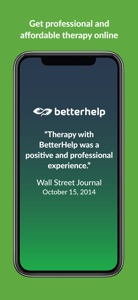 BetterHelp - Therapy screenshot #1 for iPhone
