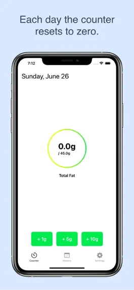 Game screenshot Daily Fat Counter apk