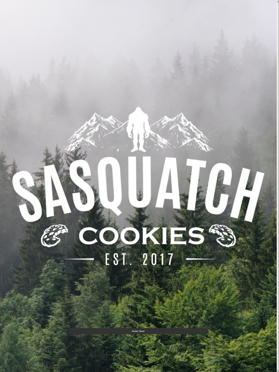 Sasquatch Cookies iPad screenshot 1 - Food & Drink app