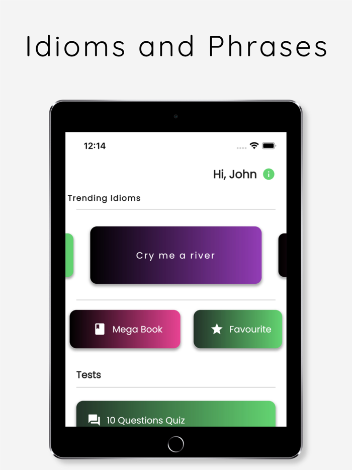 Idioms and Phrases  Learn