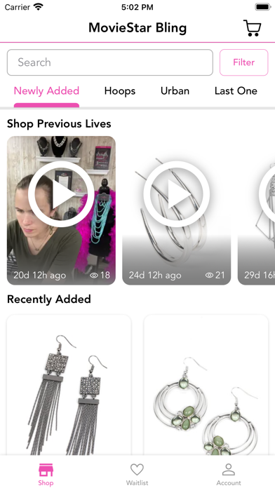 MovieStar Bling Screenshot