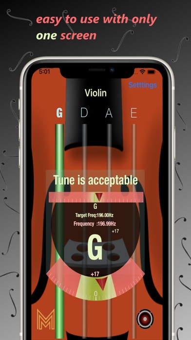 Violin Tuner- For Pro Accuracy