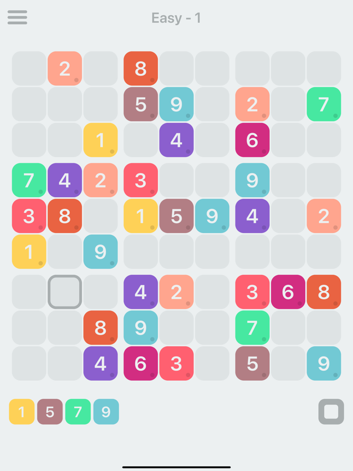 Sudoku Numbers