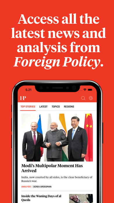 Foreign Policy Screenshot