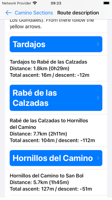 Camino de Santiago Guide Screenshot