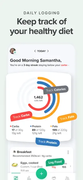 Game screenshot Carb Manager—Keto Diet Tracker apk