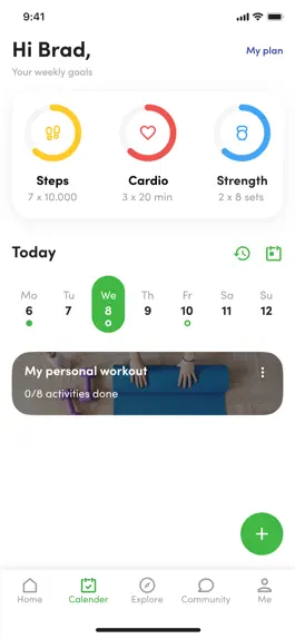 Game screenshot Duofit fitness and nutrition mod apk