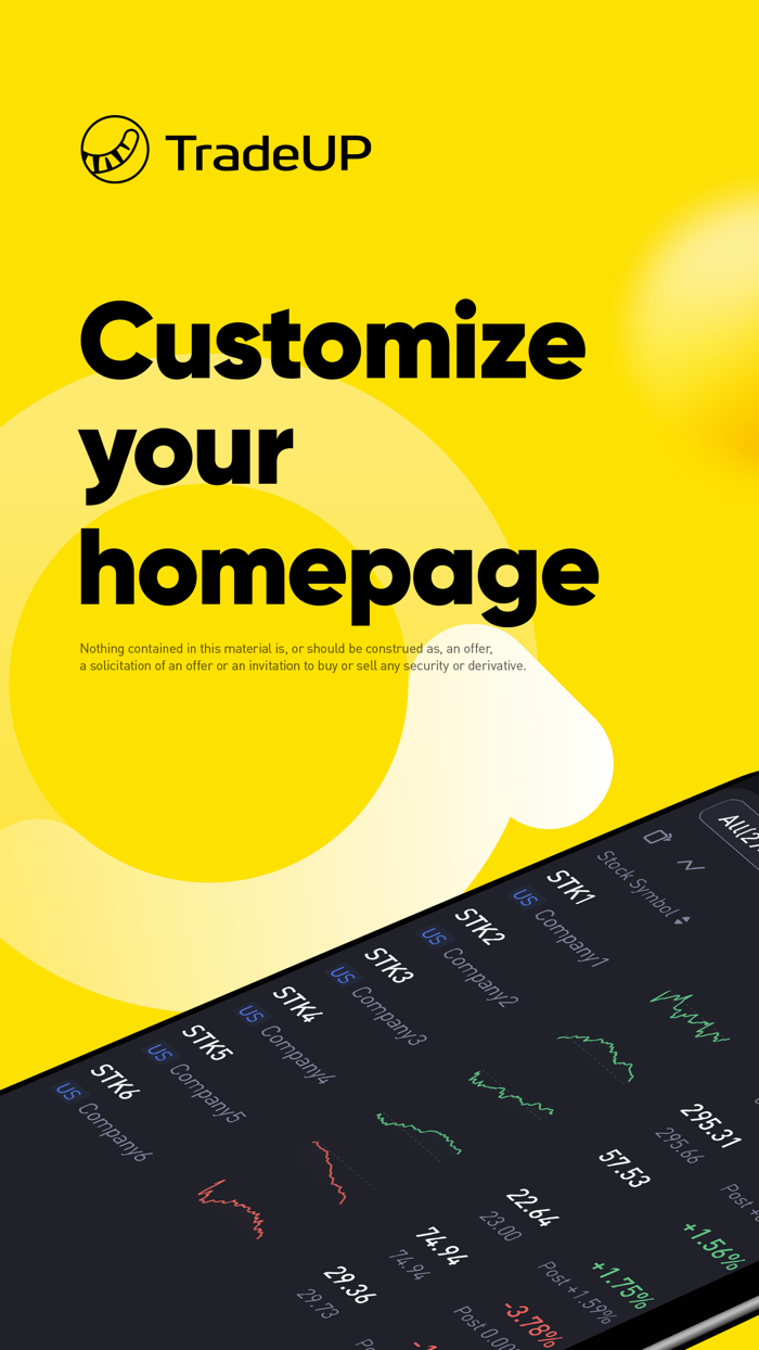 TradeUP Trade Invest and Save