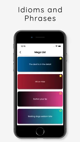 Game screenshot Idioms and Phrases : Learn hack