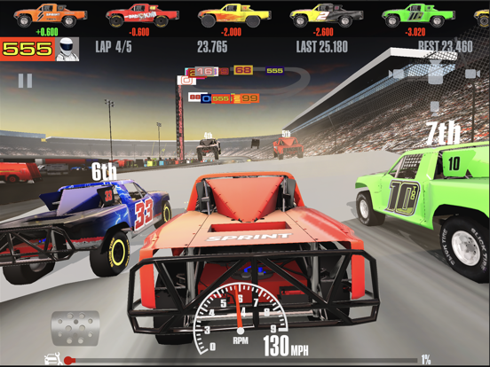 Stock Car Racing iPad app afbeelding 5
