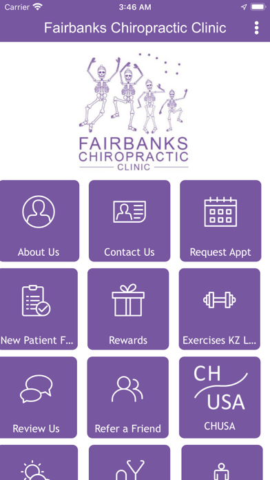 Fairbanks Chiropractic Clinic Screenshot