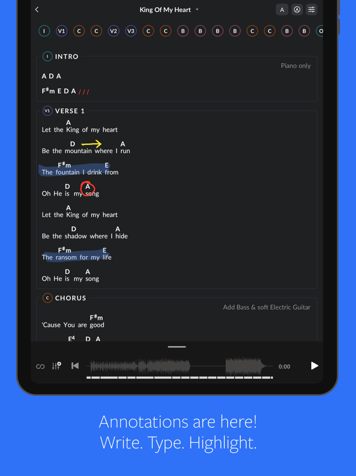 MultiTracks.com ChartBuilder