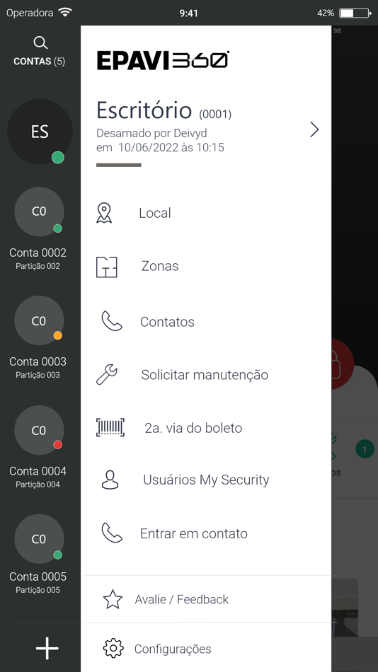 #2. Epavi 360º - Monitoramento (iOS) 由: EPAVI-SIS SISTEMAS INFORMATIZADOS DE SEGURANCA LTDA