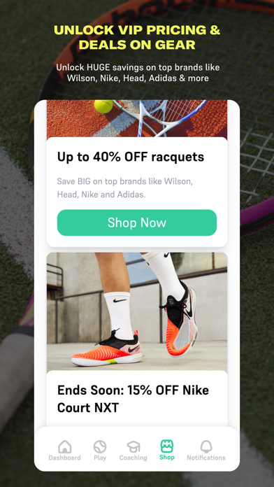 PlayYourCourt - Play Tennis Screenshot