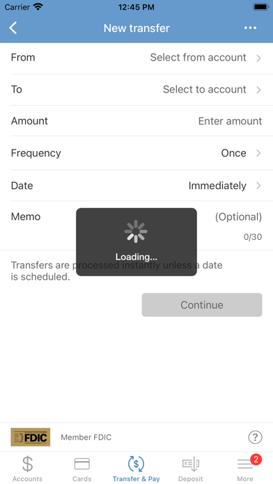 State Bank Mobile Banking App Screenshot