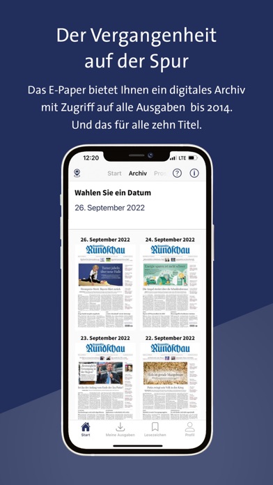 Bayerische Rundschau E-Paper Screenshot