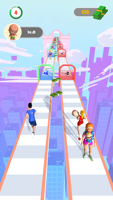 Parents Master 3D -Rich Runner Screenshot