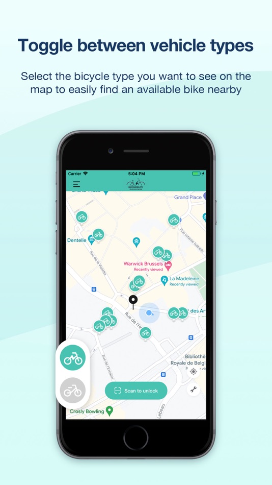 #3. Bike2M (iOS) بواسطة: Mobit Belgium BVBA