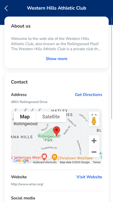 Western Hills Athletic Club Screenshot 1 - AppWisp.com Western Hills Athletic Club Screenshot 1 - AppWisp.com