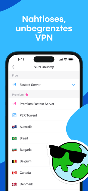 ‎Aloha Browser: Privat VPN Screenshot