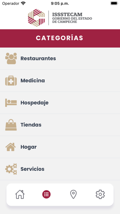Descuentos ISSSTECAM Screenshot