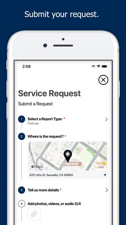 City of Sausalito Fix-It App screenshot-3