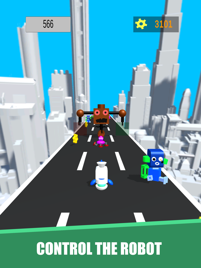 3D Robot Go Fun Running Games