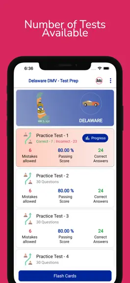Game screenshot Delaware DMV Permit Practice hack