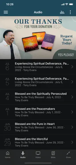 Game screenshot Tony Evans Sermons apk