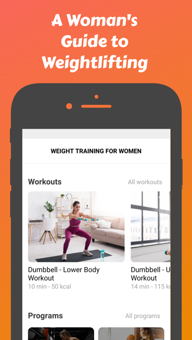 Weight Lifting for Women Screenshot