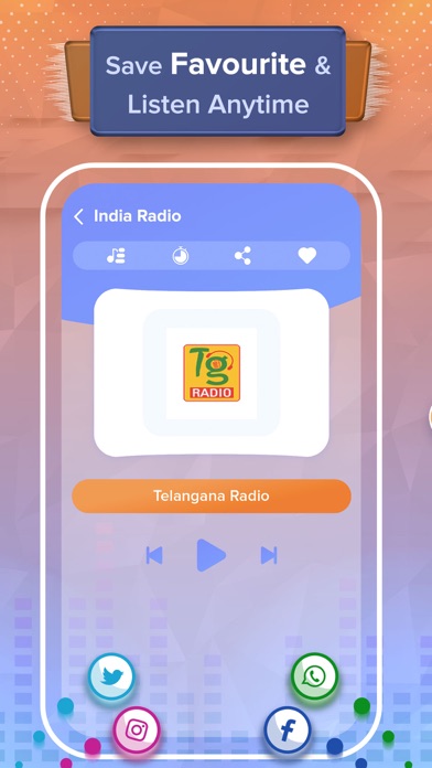Screenshot #2 pour Live India Radio Stations FM