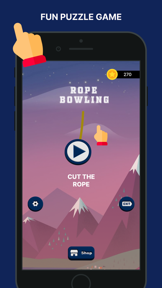 #1. Rope Bowling - Puzzle Game (iOS) 由: Harsh Ramani