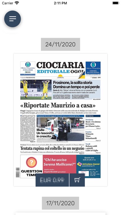 Ciociariaoggi.it Screenshot