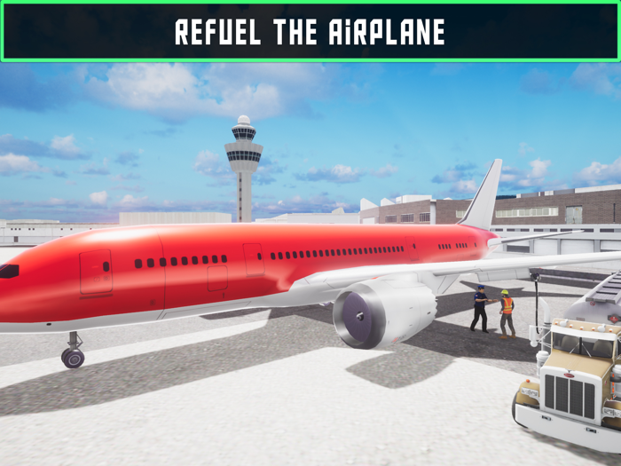 Airport Simulator Plane Games