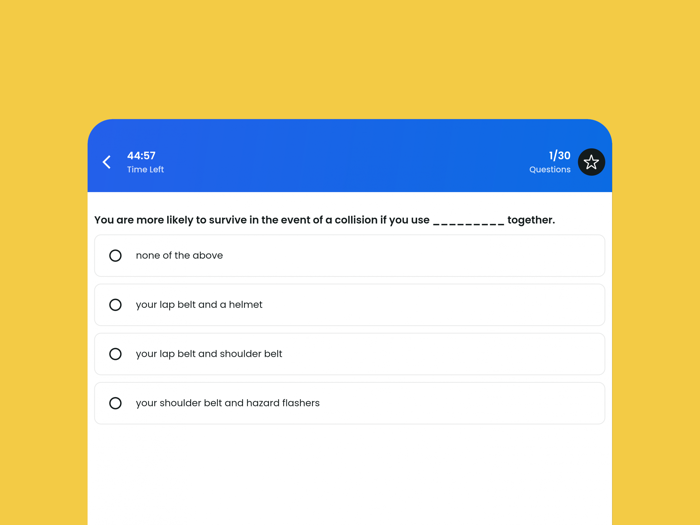 Permit Test Texas TX DMV 2022